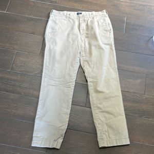 J. Crew Men’s Khaki’s with flannel lining